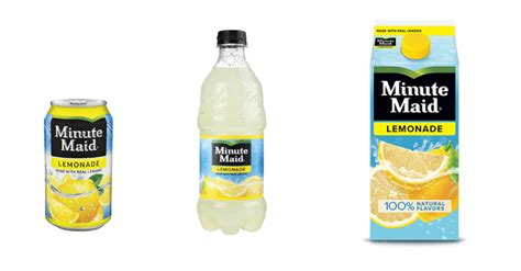 Does Minute Maid Lemonade have gluten